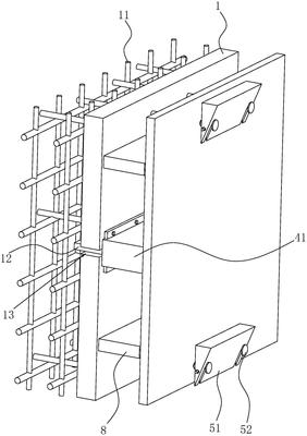 一种新型变形缝端头模板结构及其变形缝装置